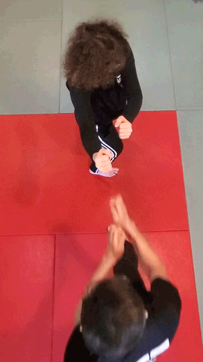 the simultaneous defence and offence of the Choy Li Fut kung fu forearm block - Chuen Sau or